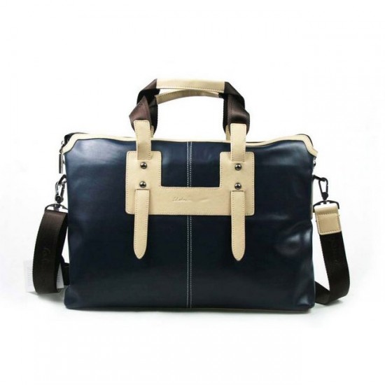 Ferragamo Blue Leather Small Shoulder Bag-SFM-T2958