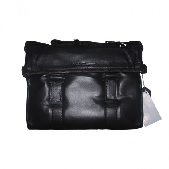 Ferragamo Leather Hickory Large Messenger Bag-SFM-T2939