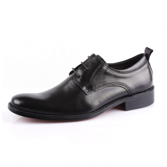 Ferragamo Farone Lace-up Oxford Shoes Black-SFM-T2350