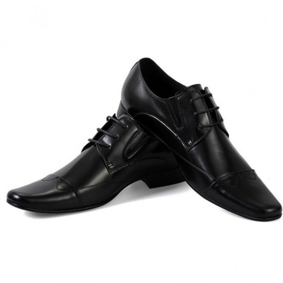 Ferragamo Tramezza Black Leather Ankle Boots-SFM-T2364