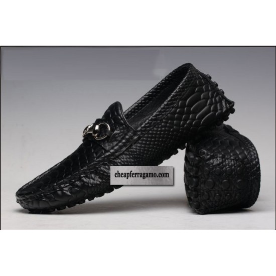 Ferragamo Shoes Bit driver mocassin Hot Sale-SFM-T3140