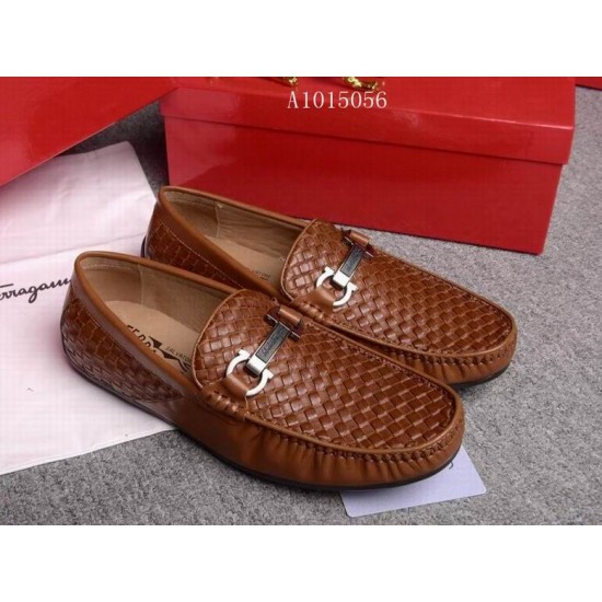 Ferragamo casual shoes in brown 128-SFM-T2445