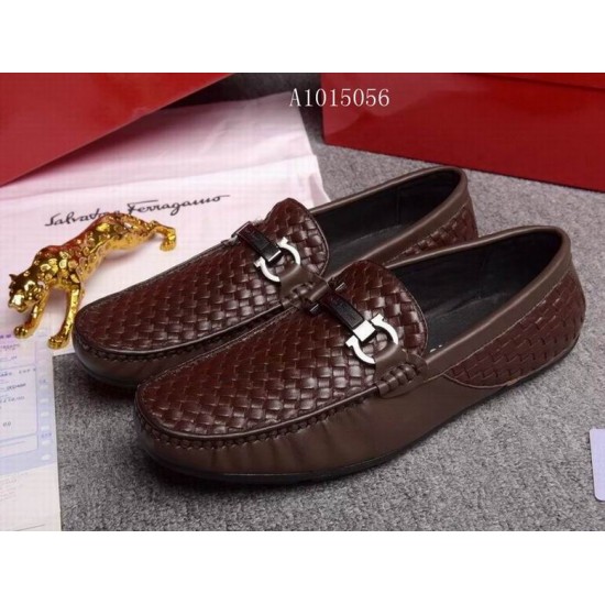 Ferragamo brown casual shoes 125-SFM-T2455