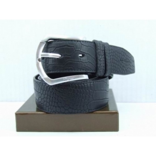 Ferragamo Rectangular Buckle Belt Black Discount Online-SFM-T2786
