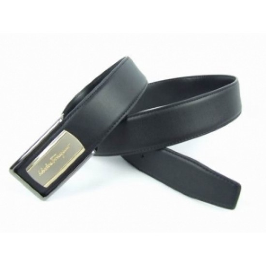 Ferragamo Signature Plaque Reversible Belt Black Store Online-SFM-T2771