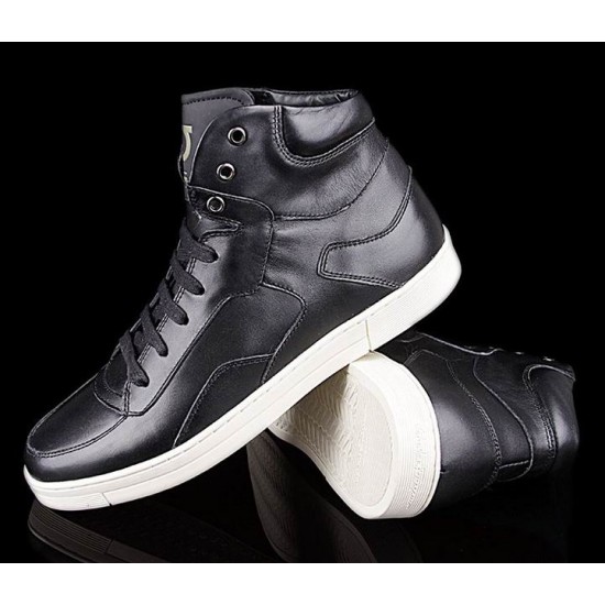Ferragamo High Top Sneaker Black-SFM-T1454