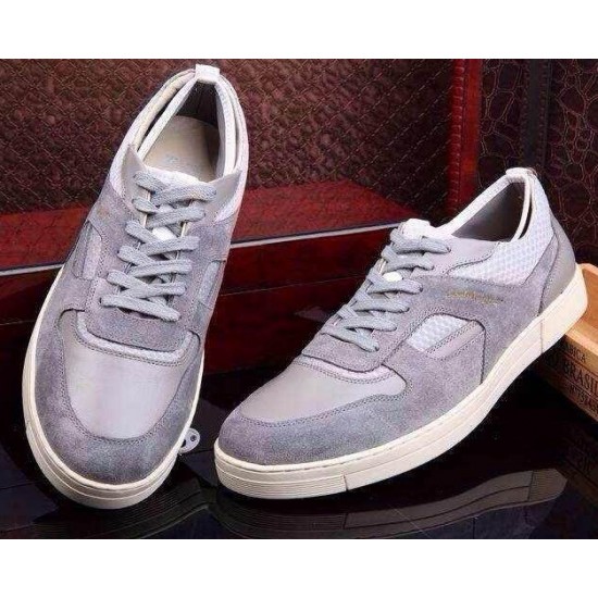 Ferragamo Low Top Sneaker Grey-SFM-T1499