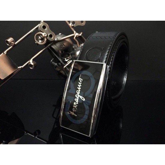 Ferragamo Gentle Monster leather belt with double gancini buckle GM154-SFM-T1597