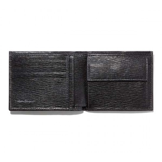 Salvatore Ferragamo Bifold Wallet With Coin Case-SFM-T1347
