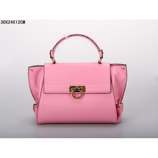 Ferragamo WoHandbag 2021 New Style Pink Sale-SFM-T2995