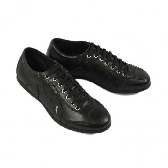 Ferragamo Millie Sneaker Royal Casual Shoes Black-SFW-K3024