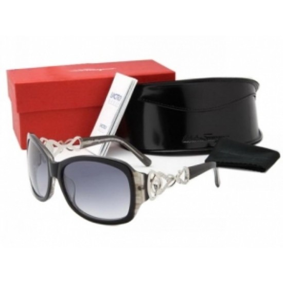Ferragamo Designer Sunglasses Black On Sale-SFW-K3359
