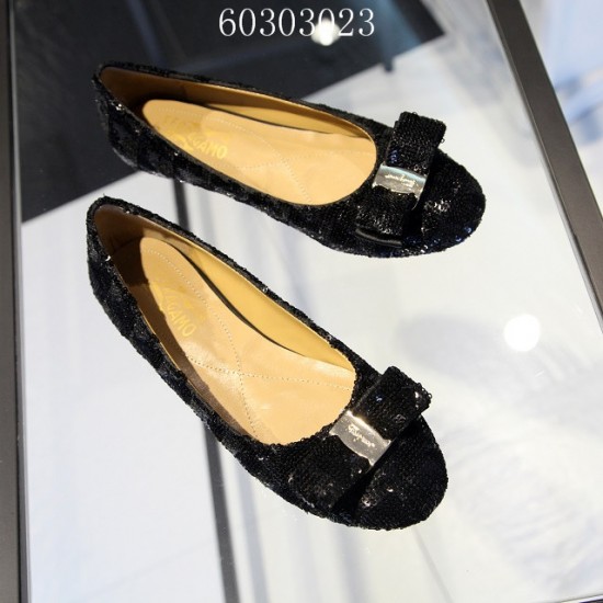 Ferragamo flat shoes 2021 New 013-SFW-K3262
