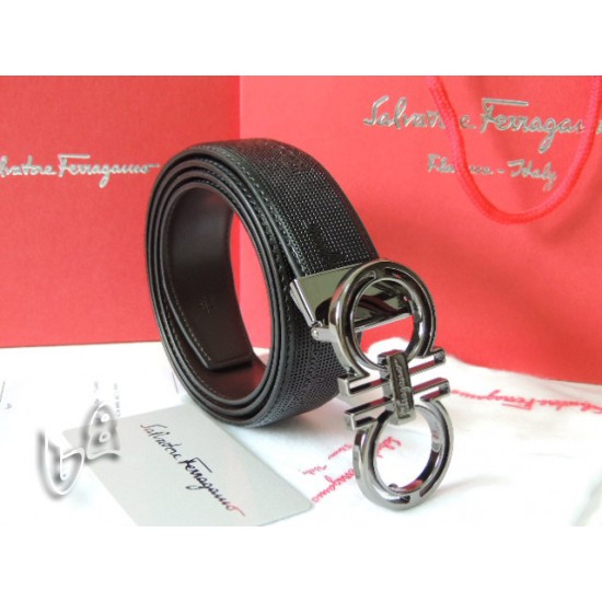 Ferragamo Adjustable Gancio Vara Buckle Belt In 85CM - 105CM Sizes MW035-SFW-K3589