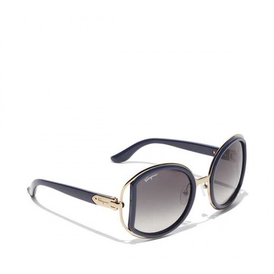 Salvatore Ferragamo Oversized Round - Frame Sunglasses Online-SFW-K3328