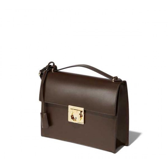 Salvatore Ferragamo Gancio Lock Shoulder Bag Sale Online-SFW-K2707